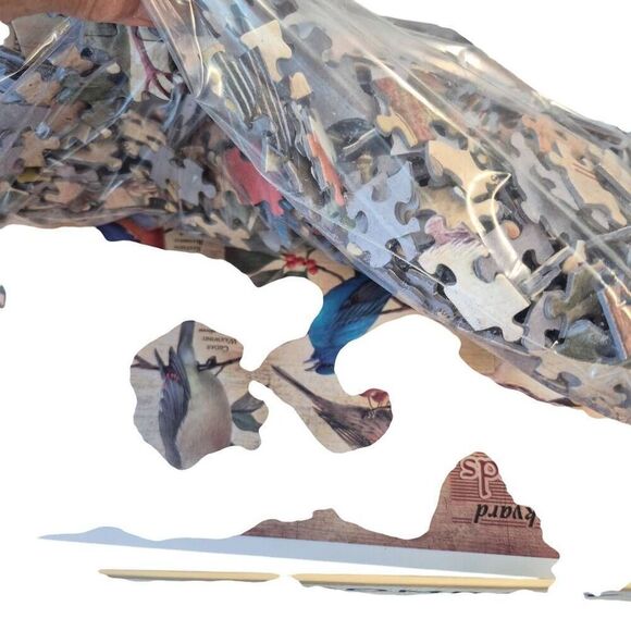 Cobble Hill Popular Wild Birds of North America 1000 pc Jigsaw Puzzle Box Damage - Picture 7 of 10